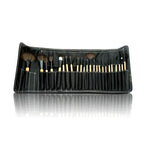 24 Pcs Pro Makeup Brush Set with Pouch - Makeup Basket