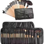 Premium 24 Pcs Pro Makeup Brush Set with Pouch