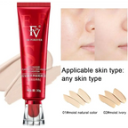 Buy 1 Get 1 Free: FV Waterproof Liquid Foundation for All Skins - Makeup Basket
