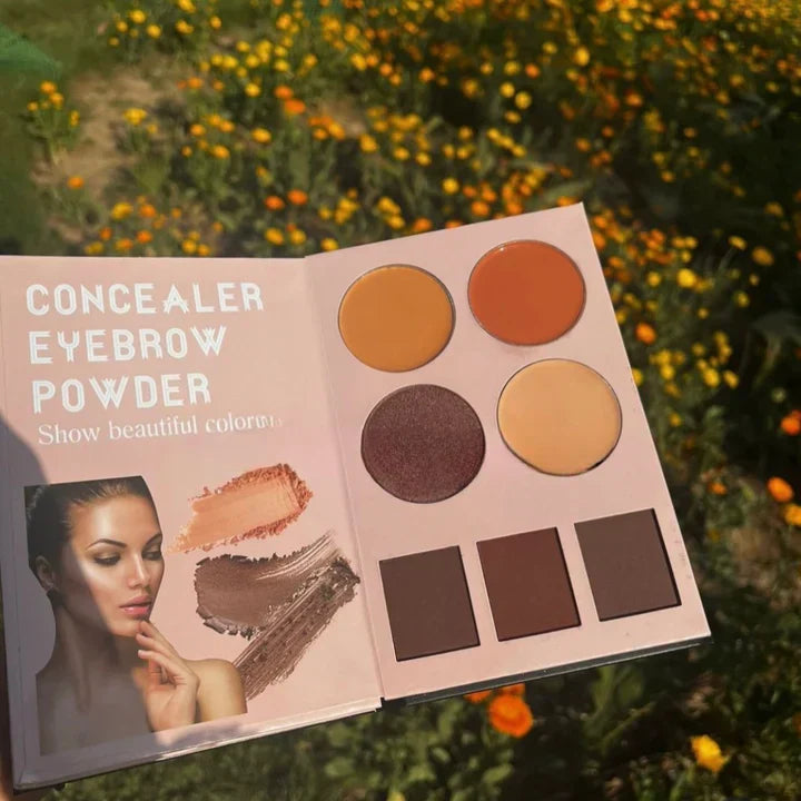Mocallure 4 Pages Makeup Book | Premium Complete Face Kit