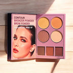 Original Mocallure 5-Page Flower Power Palette - Makeup Basket