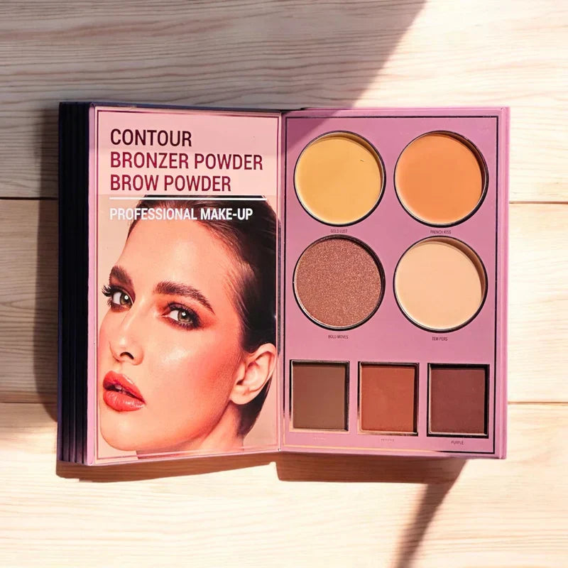 Original Mocallure 5-Page Flower Power Palette - Makeup Basket