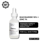 The Ordinary Niacinamide 10% + Zinc 1% (30ml) with Batch Code - Makeup Basket