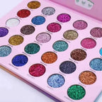 Unicorn Glitter Eyeshadow Palette - 30 Shades
