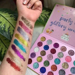 Unicorn Glitter Eyeshadow Palette - 30 Shades