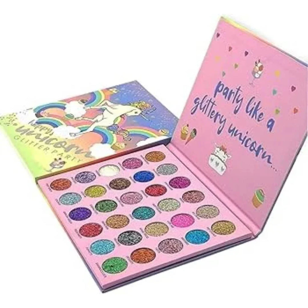 Unicorn Glitter Eyeshadow Palette - 30 Shades