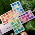 🎨 BEAUTY GLAZED COLOR BOARD: The 60-Shade Professional Eyeshadow Palette 🌟 - Makeup Basket