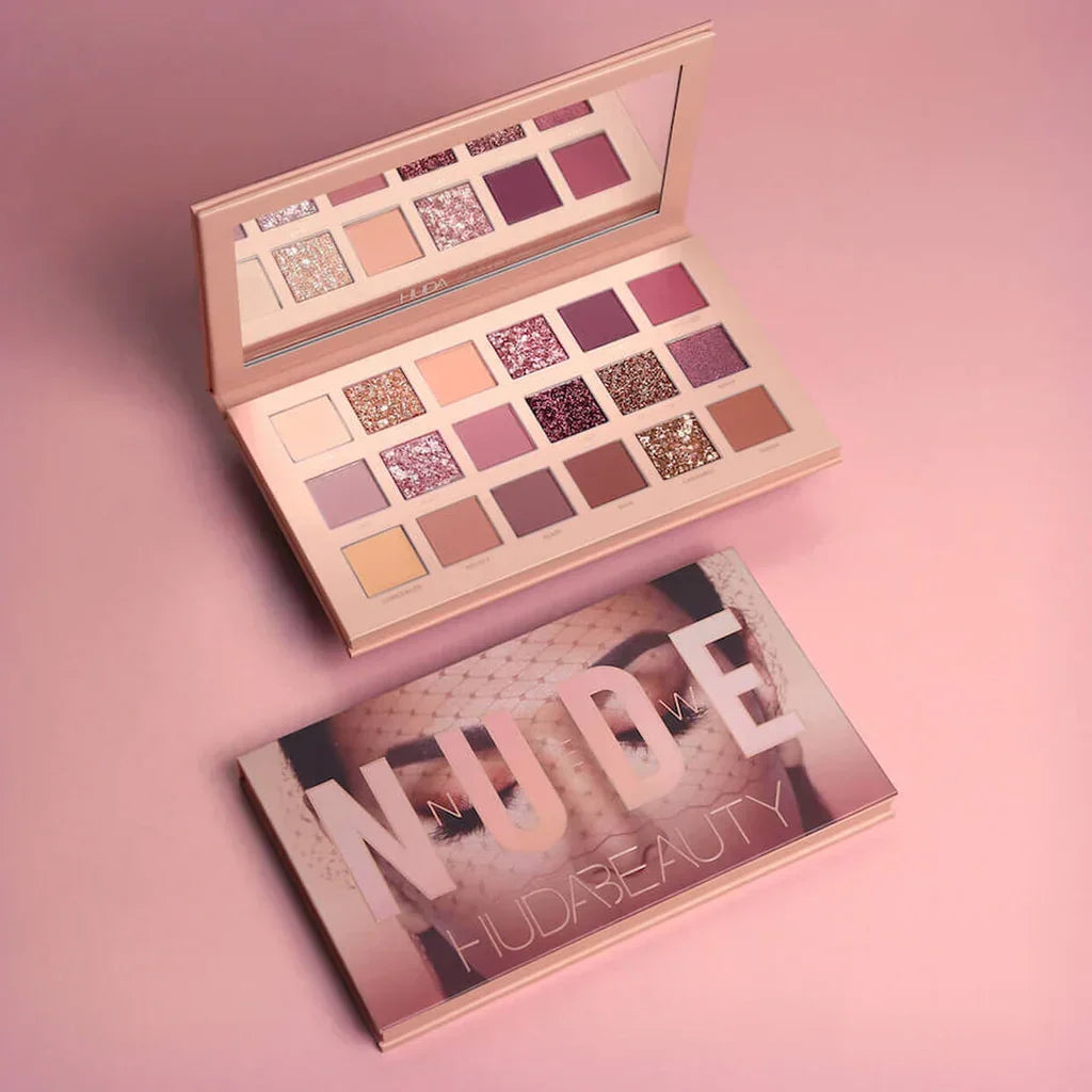 Viral 18-Shade Nude Palette (Buy 1 Get 1 FREE) + Free Gift 🎁 - Makeup Basket