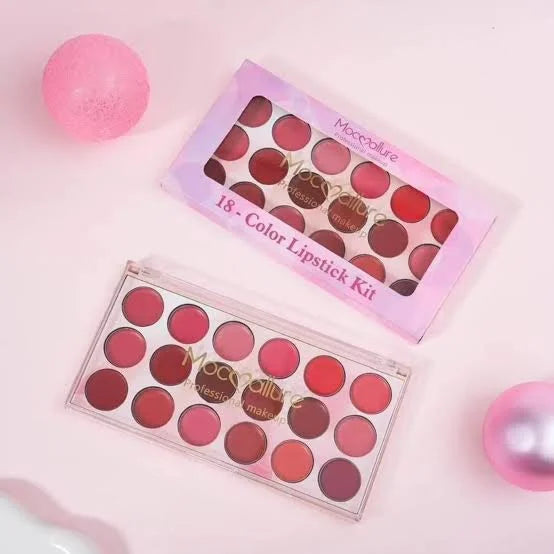 Mocallure 18 Color Lipstick Palette
