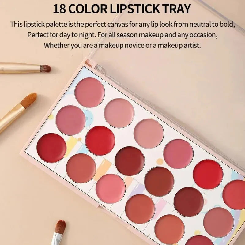 Mocallure 18 Color Lipstick Palette
