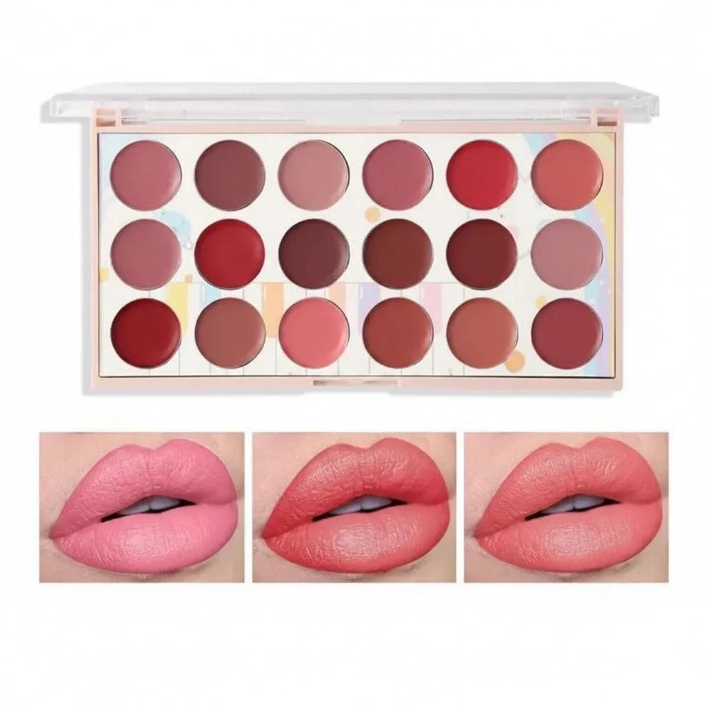 Mocallure 18 Color Lipstick Palette