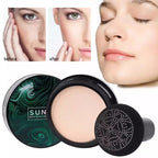 Sunisa 3-in-1 Mushroom Head Air Cushion CC Cream | Waterproof Full Coverage Foundation (20g) - Makeup Basket