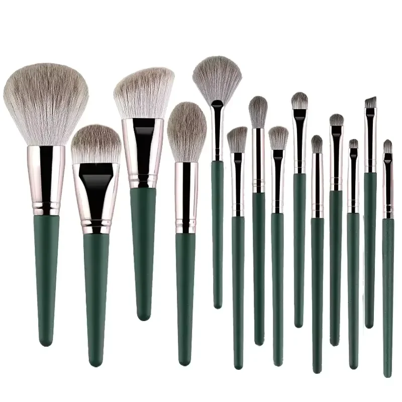 14-Piece Complete Makeup Brush Set vioria luxe