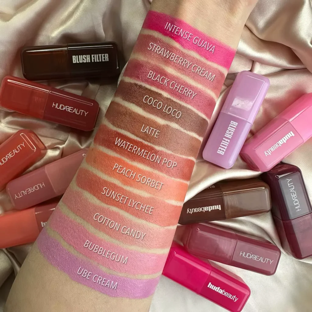 Fashion Beauty Blush Filter Soft Glow Collection VIORIA LUXE