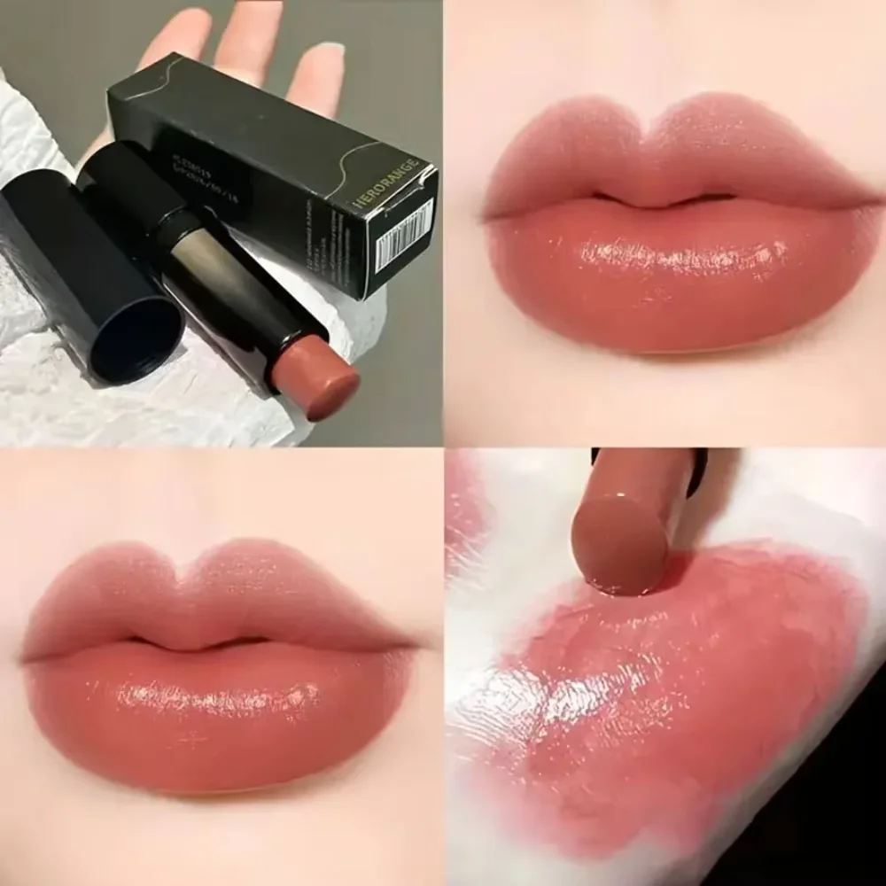Long-Lasting Red Brown Lip Gloss Lipstick vioria luxe