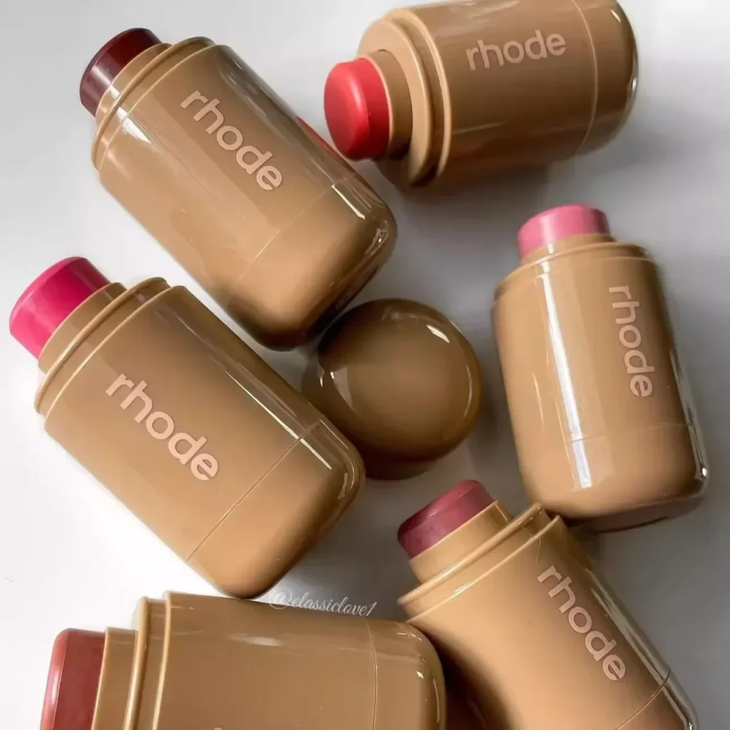 Rhod Pocket Blush LIP Stick Lip And Cheek Hydrating Stick VIORIA LUXE