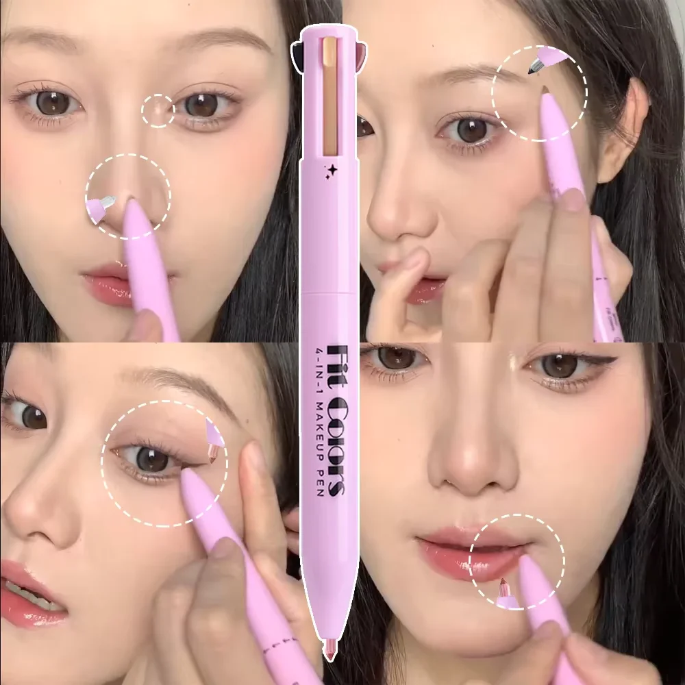 4-in-1 Multi-Functional Makeup Pen