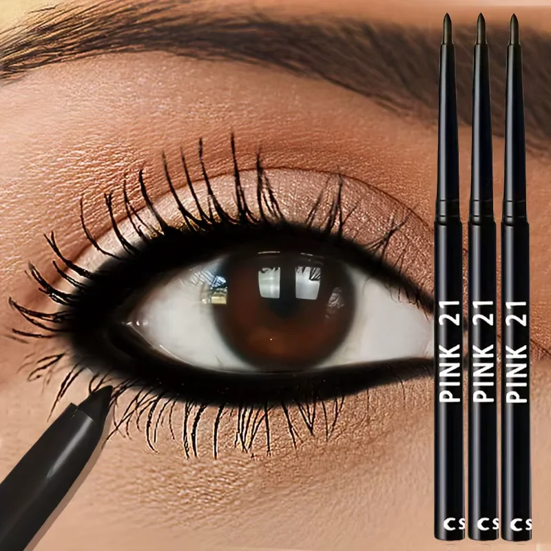 5-Pack Waterproof & Sweat-Proof Black Eyeliner Pencil vioria luxe