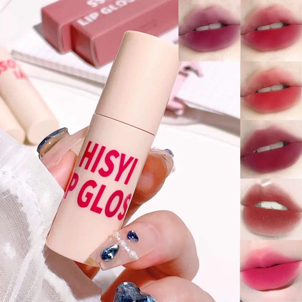 6 Colors Matte Velvet Lip Glaze