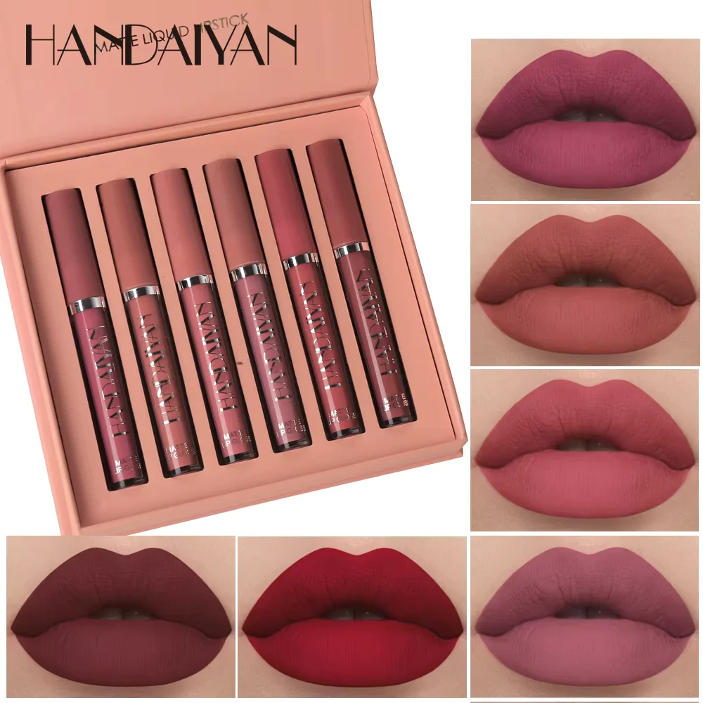 HANDAIYAN Six Piece Lipstick Set