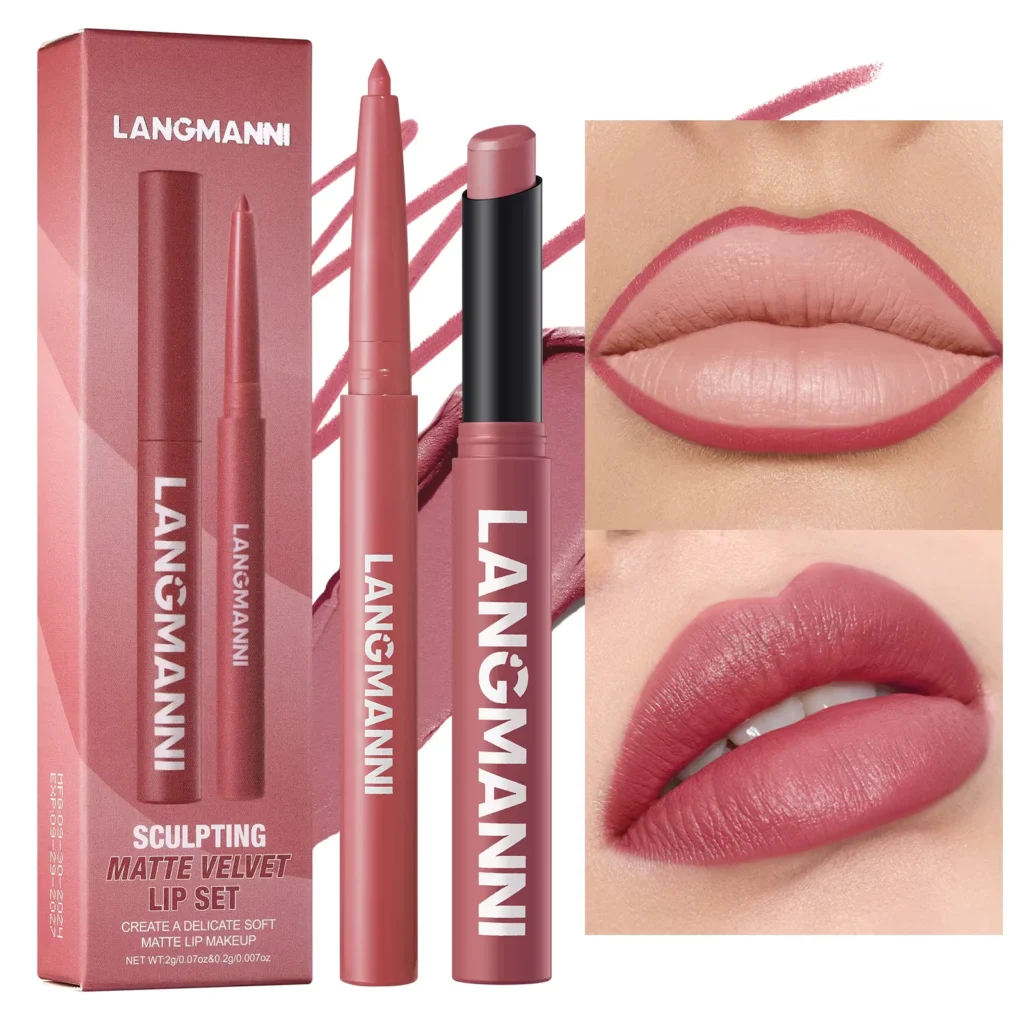 Integrated Waterproof Lipliner and Lipstick